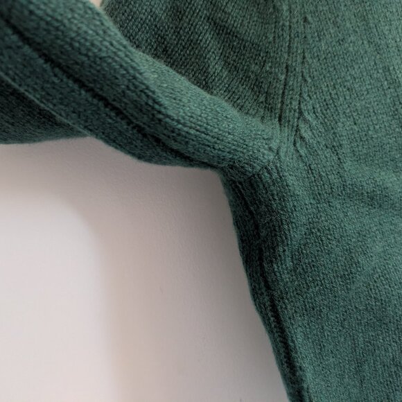 Aritzia Luxe Cashmere Sicily Cardigan NWT Forest Green - Picture 7 of 11